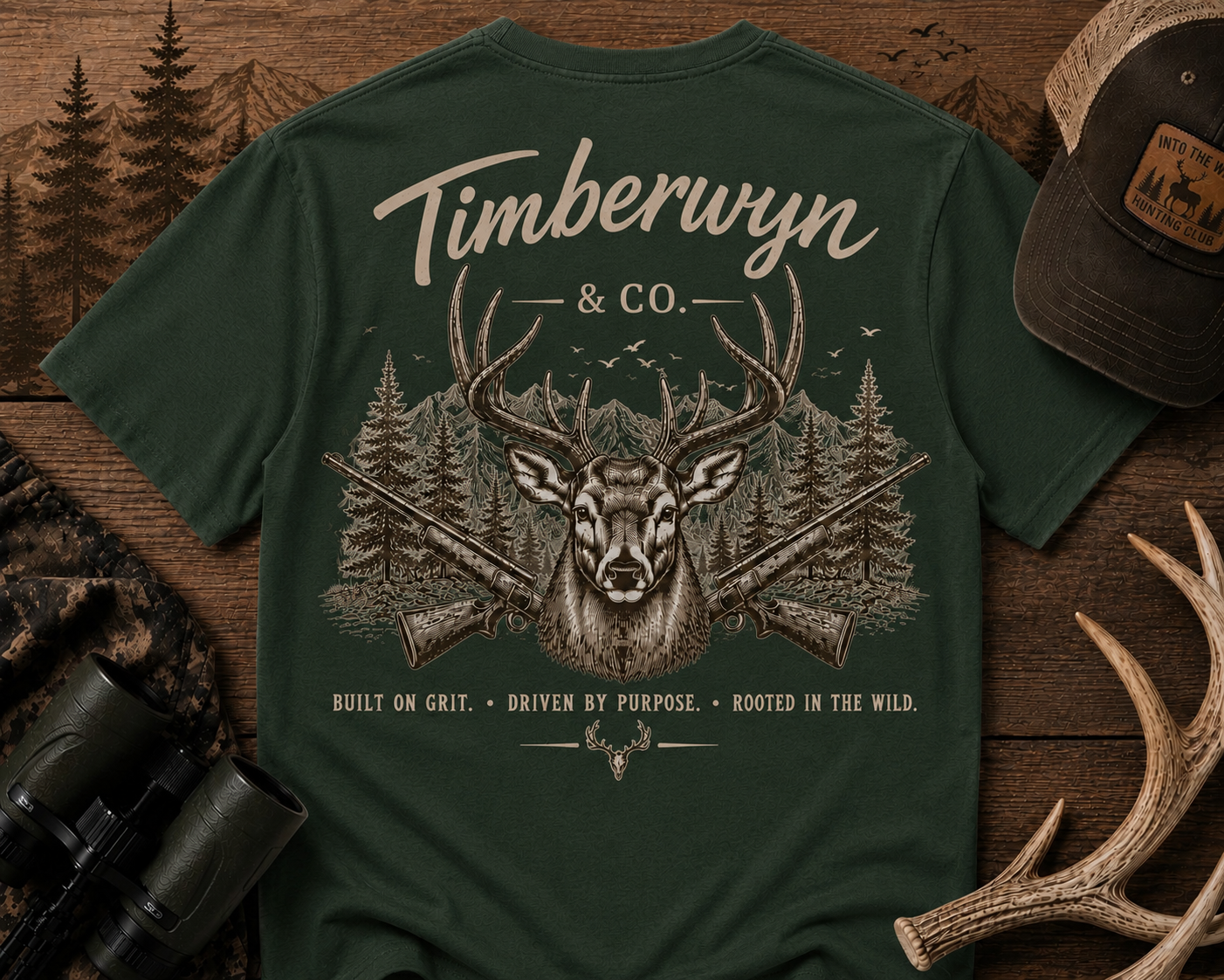 Timberwyn Stag Tee