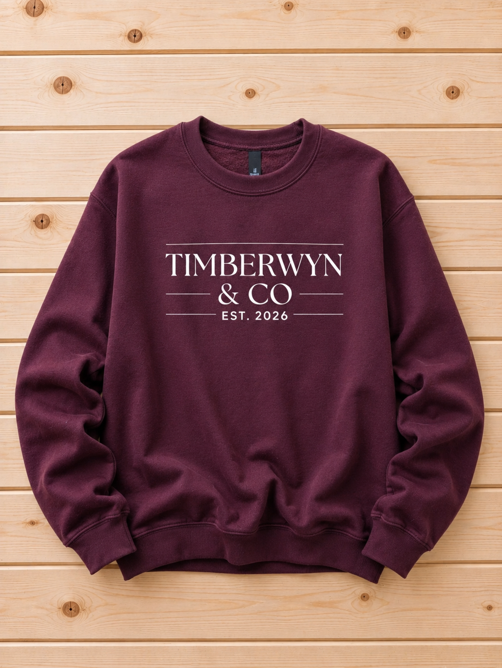 Timberwyn & Co. Signature Crewneck Sweatshirt