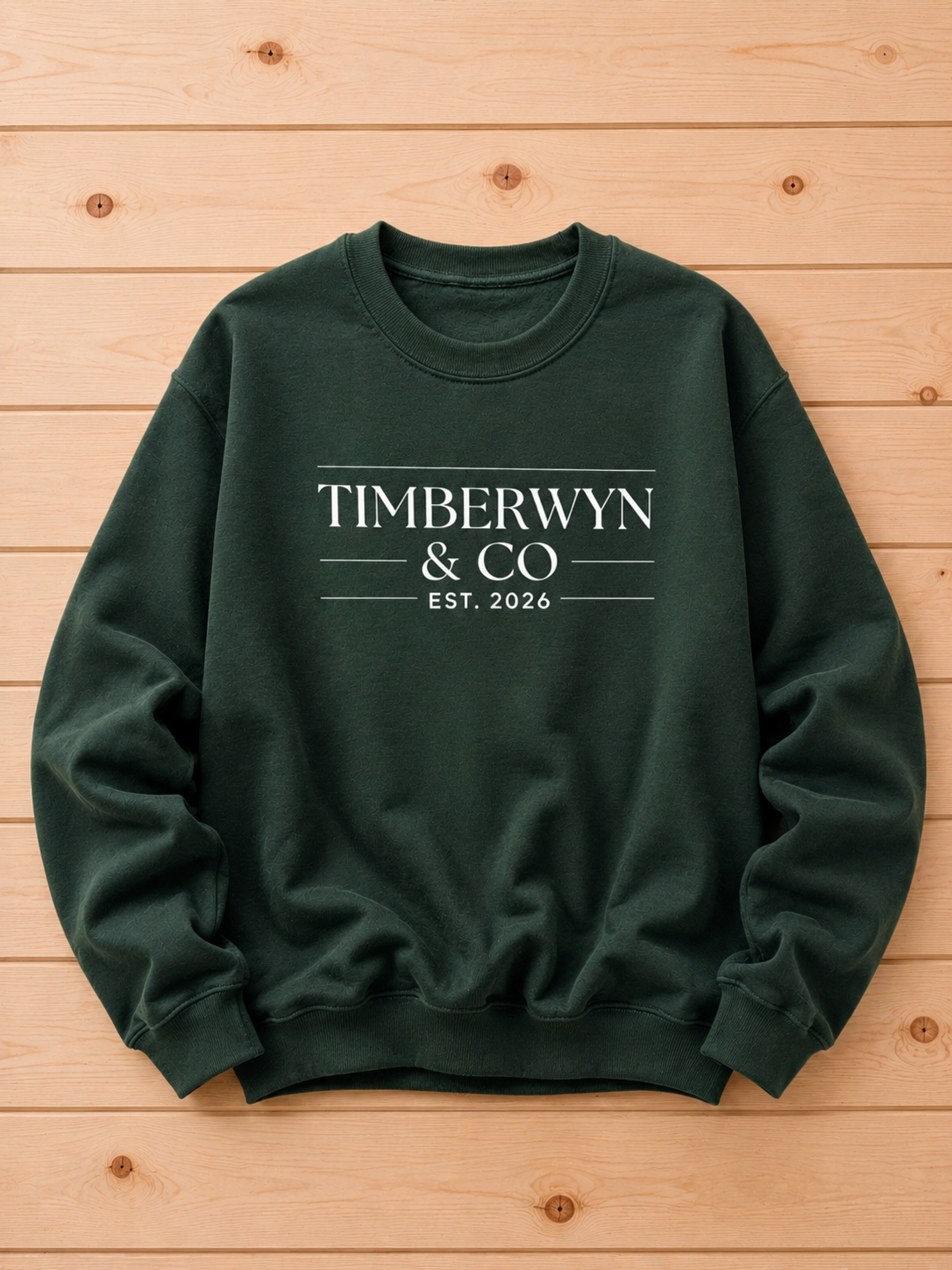 Timberwyn & Co. Signature Crewneck Sweatshirt